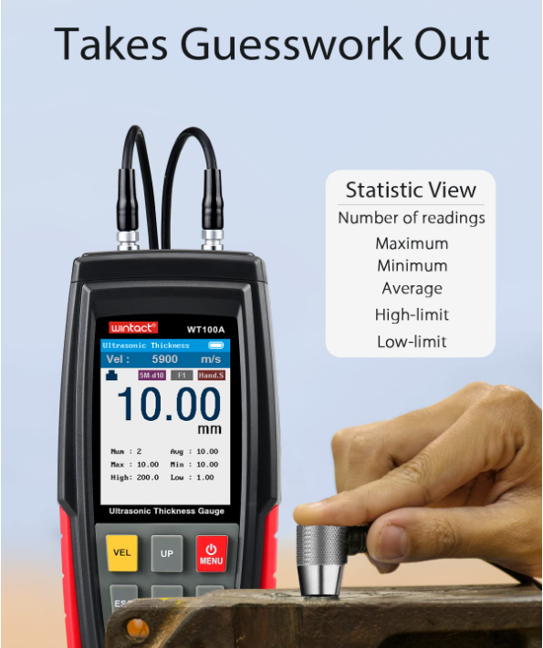Digital Ultrasonic Thickness Gauge