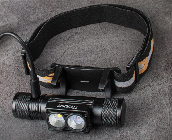 Hands-Free LED Headlamp with Red/White Modes