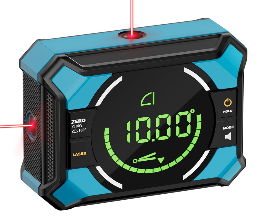 Smart Digital Level with Laser and Bluetooth